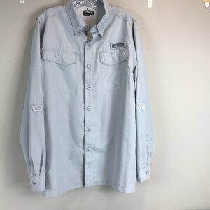 Men's Habit long sleeve fishing shirt Size L